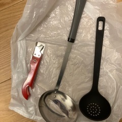 無印良品　シリコーン　調理スプーン　おまけ付きの画像