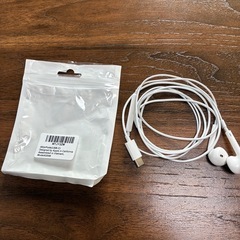 type-C イヤホンマイク　３個の画像