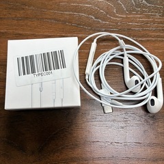 type-C イヤホンマイク　３個の画像