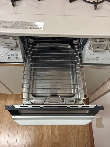 【引取限定】ガスコンロ　都市ガス　Rinnai