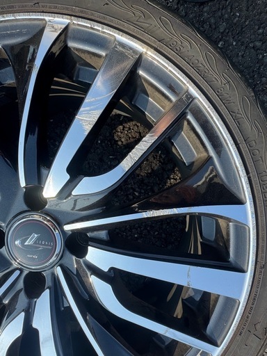 wedsレオニスVT 195/40r17 PCD100-4Hインセット＋42
