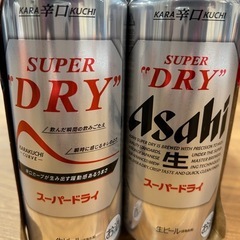 ASAHI SUPER DRY 500ml 6缶の画像