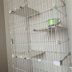 猫用　3段ケージ(アイリスオーヤマ)　の画像