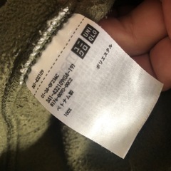 ※決まりました※GU ハーフジップフリース サイズXL プルオーバー ジーユー 男女兼用の画像