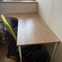 パソコン机イスセットの画像