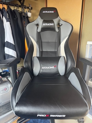「美品 AKRacing Pro-X V2 オットマン付き ゲーミングチェア