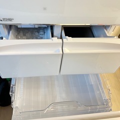 2023年製・美品】三菱 冷蔵庫 455L 大容量 ファミリー向け MR-B46J 引取限定 の画像