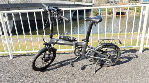 電動アシスト自転車 EENOUR C2｜予備バッテリー付｜要修理（スポーク