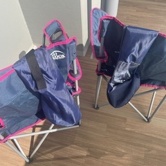 アウトドア　チェア　2脚の画像