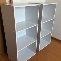 【22日に引き取り可能な方のみ】カラーボックス 2個セットの画像