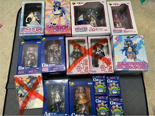 らきすた プライズ 一番くじ フィギュア などまとめ売り