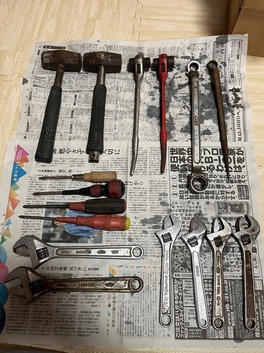 古道具　足場　　