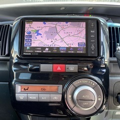 安心の総額表示！車検満たん★ダイハツタントカスタムRSターボ電動スライドドアBluetoothナビTVエコアイドルturbo天井収納etc純正アルミホイールの画像