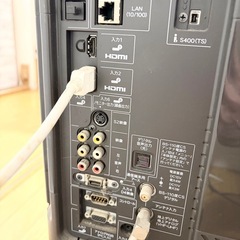 SHARP AQUOS 2008年製　ホワイトの画像