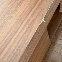 お洒落な木製 テレビ台の画像