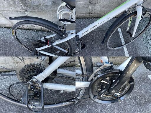 ★ 軽量 クロスバイク サイクルベースあさひ プレシジョンスポーツ PRECISION SPORTS 700x28C 自転車 bys-