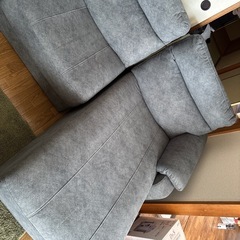 ソファ三人掛け　値下げ二万から。の画像