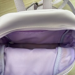 薄紫　リュックの画像