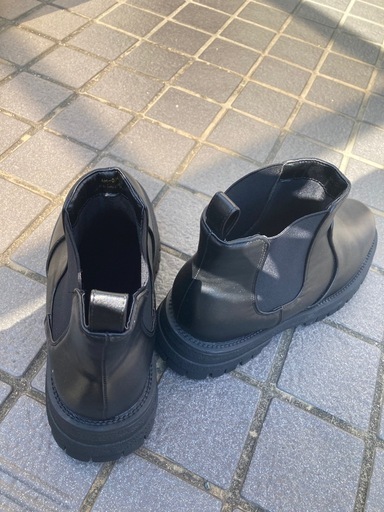 新品、未使用、men's春物ブーツ