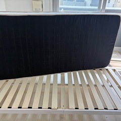 シングルのマットレス　　　　すのこベットの画像