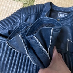 カドヤ　レザージャケット　フェンネル　Lサイズの画像