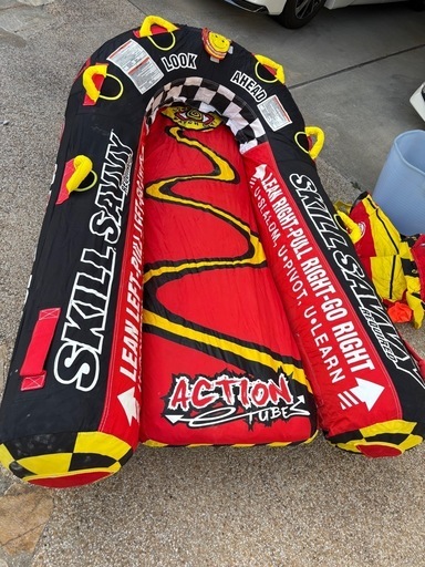 1人乗りトーイングチューブ スポーツスタッフ スラロームジョッキー