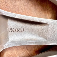 SUBARUスバル レガシィ BR系/BM系 純正 17インチ×7.5J +55 PCD100 5穴 4本セットの画像