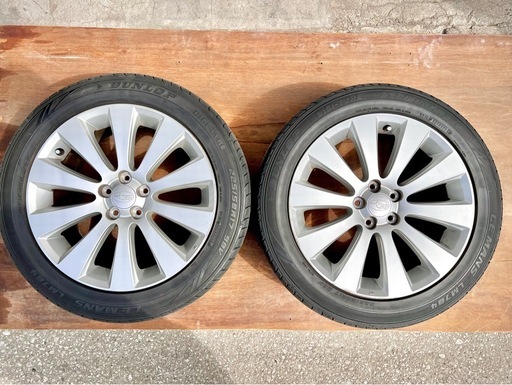SUBARUスバル レガシィ BR系/BM系 純正 17インチ×7.5J +55 PCD100 5穴 4本セット