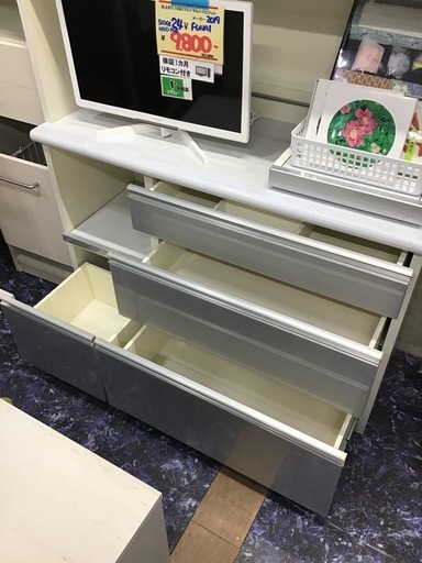 レンジボード　レンジ台　食器棚　中古品
