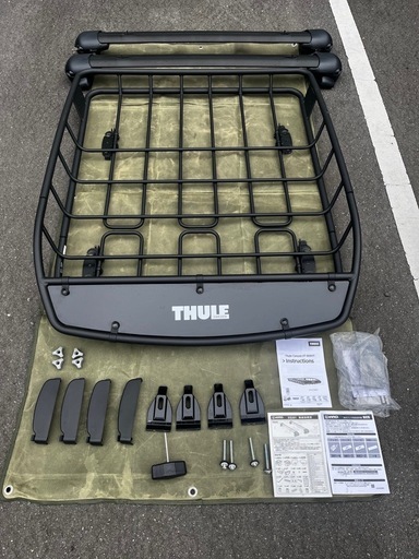【お取引確定】THULE 859XT ルーフラック＋ベースキャリア