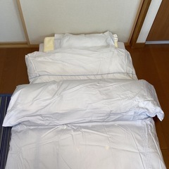 【京都西川】ベビー羽毛布団セット11点⭐️ローズラジカル敷布団の画像