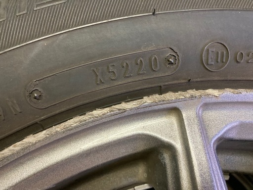 15インチアルミホイール 夏タイヤ付 195/65R15 5穴 PCD100