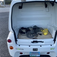 平成30年式トヨタ車体コムス　きれい　グリーン　リコール対応済み　バッテリー交換必須！の画像