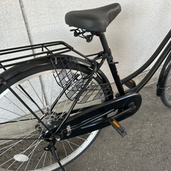 ２J6　ホームサイクル２６サイズ　前カゴが新品です　★自転車専門店の中古車です★　【消費税込み・防犯登録６００円込みの画像