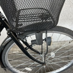 ２J6　ホームサイクル２６サイズ　前カゴが新品です　★自転車専門店の中古車です★　【消費税込み・防犯登録６００円込みの画像