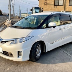 エスティマハイブリッド4WD車検付き！の画像