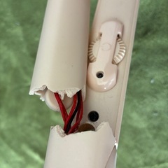 【4/2まで　ジャンク品あげます】サロニア ヘアアイロン 2本の画像