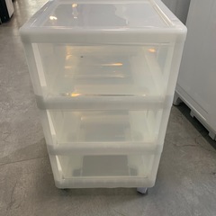 3段ボックス　衣装ケース　（ID1959）の画像