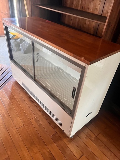 中古　テーブル型冷蔵ショーケース サンデン MUS-U77XE
