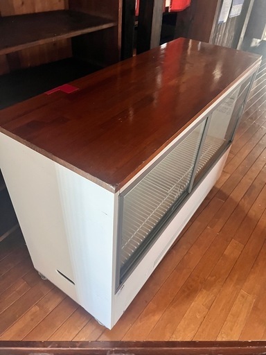 中古　テーブル型冷蔵ショーケース サンデン MUS-U77XE 