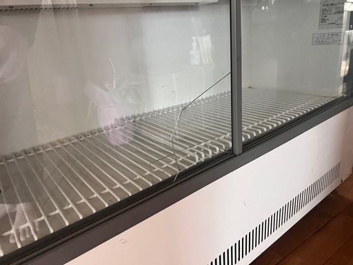 中古　テーブル型冷蔵ショーケース サンデン MUS-U77XE 