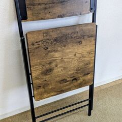 明日廃棄【最終値下げ】おしゃれデスク＋イスセット✨25日(水)引取限定！早い者勝ちの画像