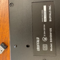 iBUFFALO  ワイヤレスキーボードの画像