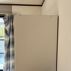 クローゼット代わりの棚の画像