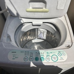 【訳あり】洗濯機お譲りします。の画像
