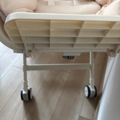 COMBI コンビ ハイローチェア ベビーベッド スウィング 手動の画像