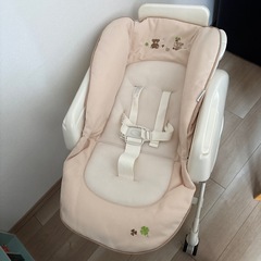 COMBI コンビ ハイローチェア ベビーベッド スウィング 手動の画像