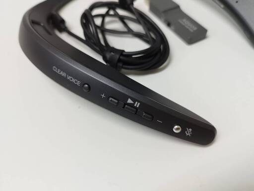 【良品】SHARP サウンドパートナー/AN-SS3/ワイヤレスネックスピーカー