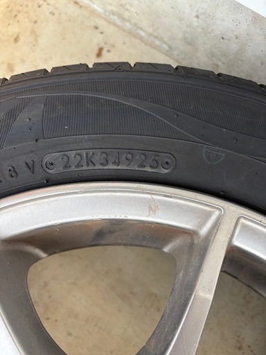 値下げ❗️155/65R14タイヤアルミ4本セット