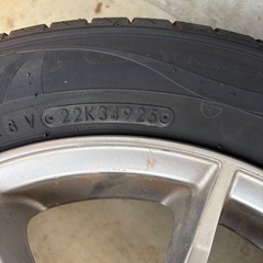 155/65R14タイヤアルミ4本セットの画像
